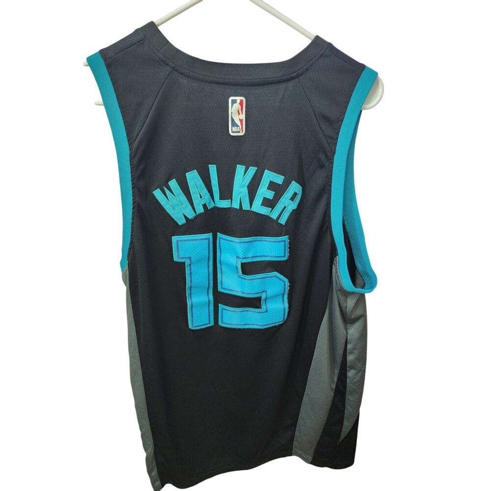 Charlotte Hornets Kemba Walker Jordan Jersey Dri Fit Buzz City Mens XL - Picture 2 of 6